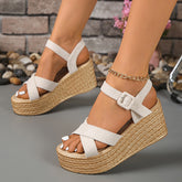New Platform Platform Suede Women's Platform Wedge Platform Sandals